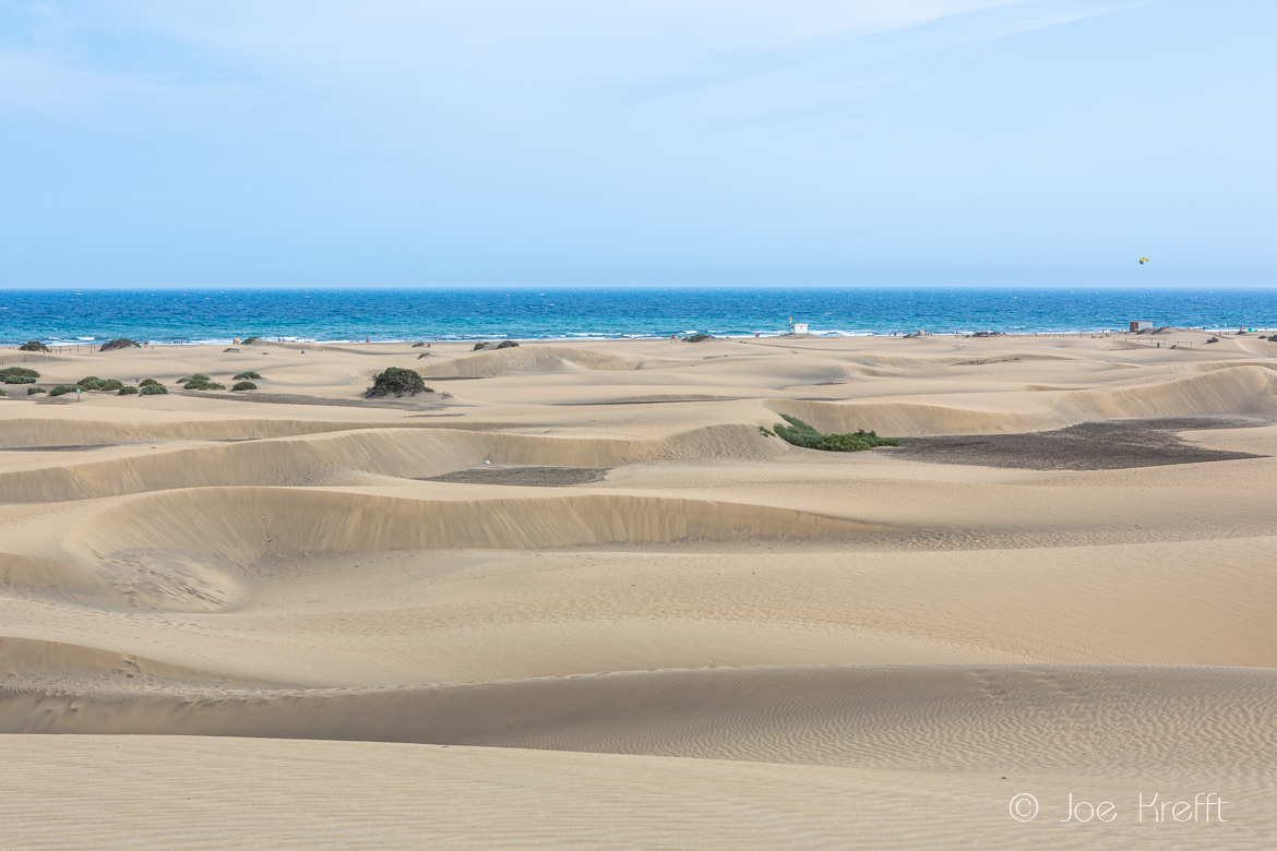 Sanddünen an der Playa del Ingles